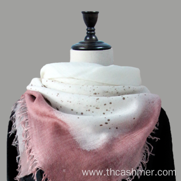 100% Light Cashmere Hand Painting Women Scarf